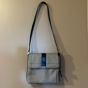 Like new Ralph Lauren Houndstooth purse